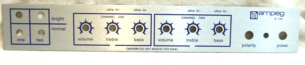 B15N Blue Faceplate